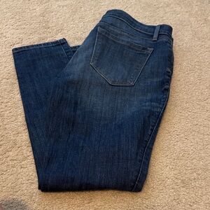 LOFT Women’s Dark Indigo Skinny Jeans